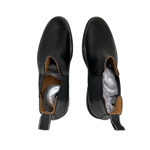 Polo Ralph Lauren Chelsea Boots Mens 10.5 Black Asher Leather Classic Luxury NWB main image 12